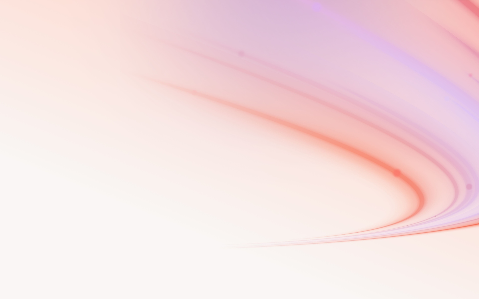 Abstract background with peach, pink, and purple curved lines and subtle dots on a soft white gradient.
