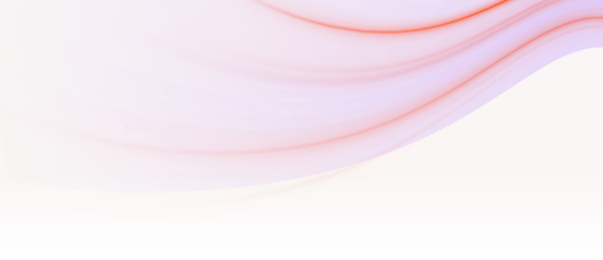 Abstract background with soft pink and purple waves fading into white.
