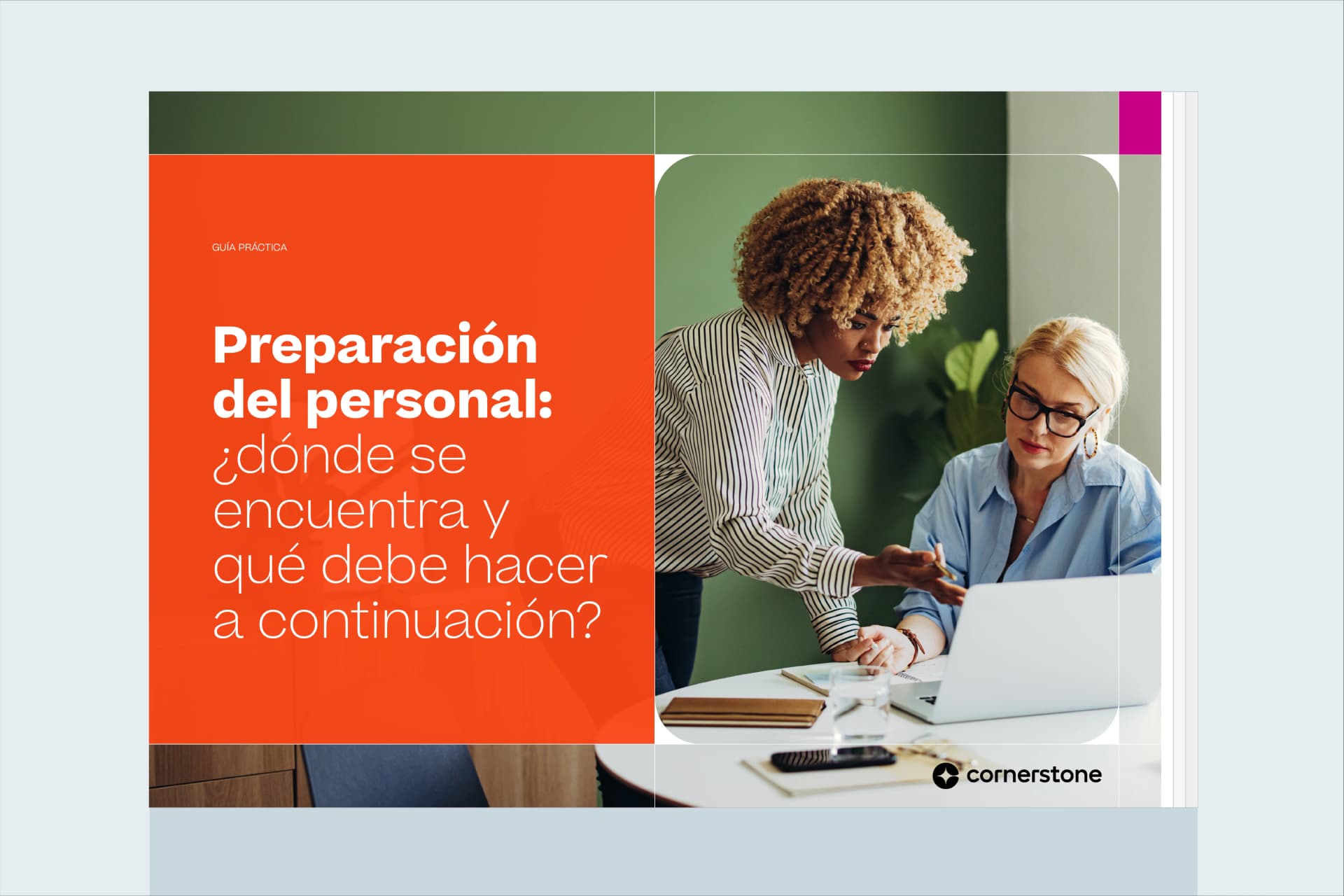 Preparación del personal: ¿dónde se encuentra y qué debe hacer a continuación?