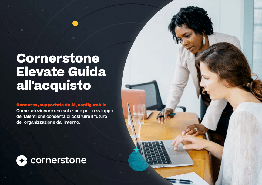 Cornerstone Elevate: connessa, supportata da AI, configurabile