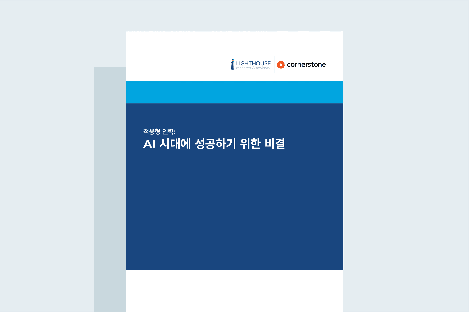 적응형 인력 연구: 고성과 조직을 차별화하는 것