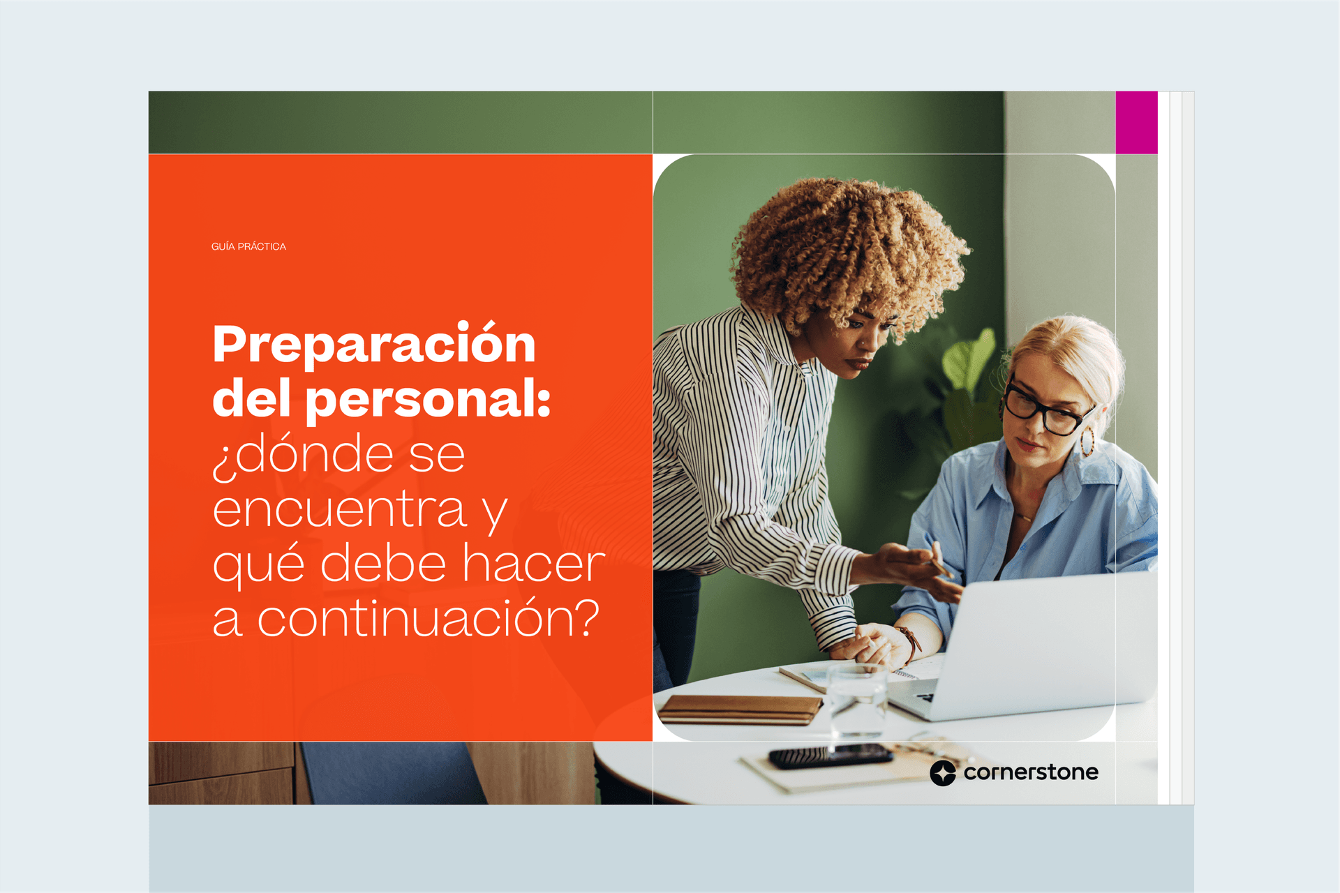 Preparación del personal: ¿dónde se encuentra y qué debe hacer a continuación?