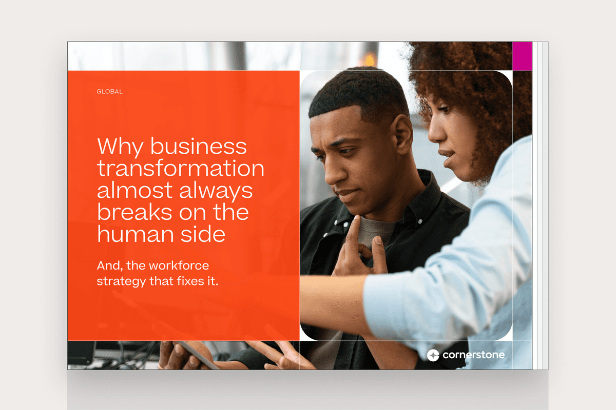 Why business transformation almost always breaks on the human side