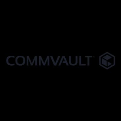 Commvault logo.